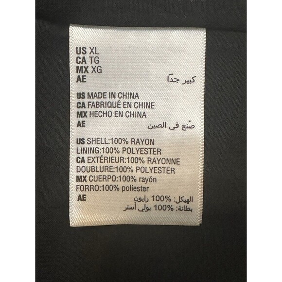 NWT AND NOW THIS Women Size XL Black Bishop Sleeve Drop Waist Dress Goth Boho - Picture 15 of 16